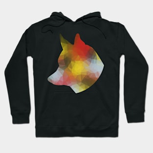 Polygon Wolf Hoodie